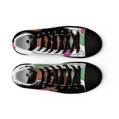 Women’s high top canvas shoes - Image 9