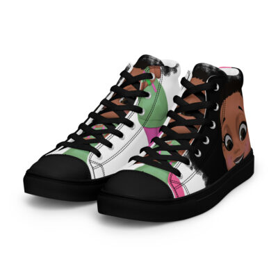 Women’s high top canvas shoes - Image 4